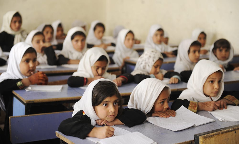 De nye skoler vil give undervisning til hele 37.000 piger og drenge. Foto: CCBY Global Partnership for Education.